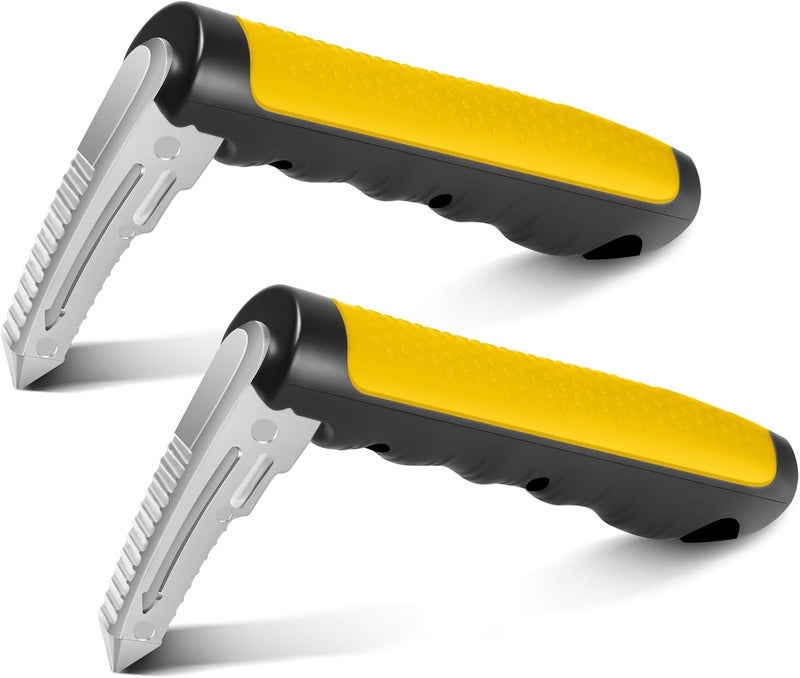 Kaiedos Car Door Handle for Elderly, 3-in-1 Car Handle Assist for Seniors, Portable Auto Cane Vehicle Support Handle, 500 lbs Capacity, Non-Slip Door Assist Bar (Yellow, 2-Pack Car Cane) - Image 1